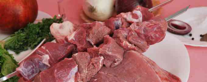 Как вабрать мясо для шашлыка